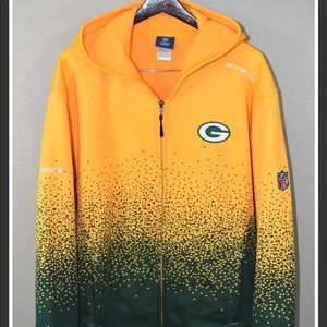 NFL Green Bay Packers Reebok Onfield Hoodie
